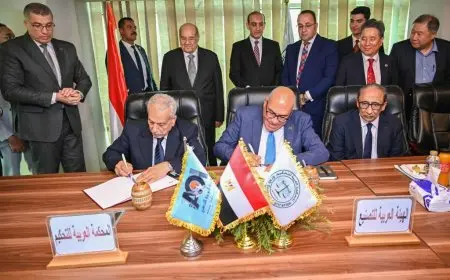 رئيس مجلس الشيوخ يشهد توقيع مذكرة تفاهم بين الهيئة العربية للتصنيع والمحكمة العربية للتحكيم