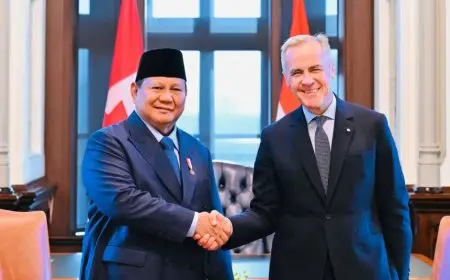 إندونيسيا وكندا تعززان العلاقات الثنائية خلال لقاء الرئيس برابوو مع رئيس الوزراء كارني