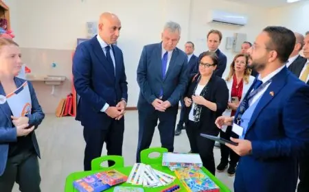 وزير التعليم والسفير الألماني يفتتحان أولى المدارس المصرية الألمانية بمدينة السادس من أكتوبر