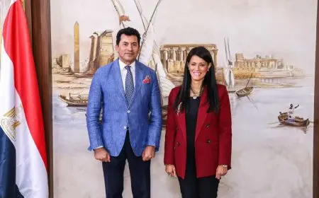 المشاط تستعرض مع وزير الشباب والرياضة ملفات العمل المشترك وجهود تنفيذ الخطة الاستثمارية لعام 2025-2026