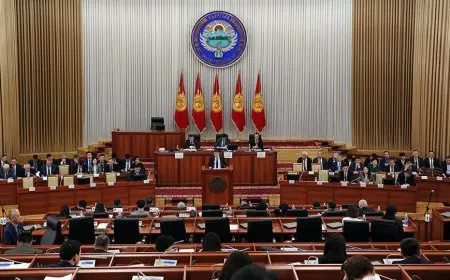 البرلمان في قيرغيزستان يصوت على حل نفسه وإجراء انتخابات جديدة