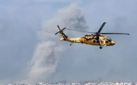 إسرائيل: رصدنا محاولة استهداف مروحية بصاروخ في مدينة غزة