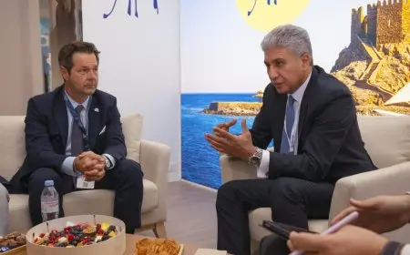 وزير السياحة يلتقى رؤساء كبرى الوكالات الدولية المتخصصة في اليخوت خلال مشاركته بمعرض موناكو الدولي بفرنسا