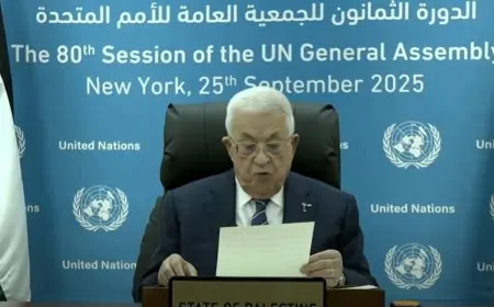محمود عباس: غزة جزء لا يتجزأ من دولة فلسطين.. والسلطة مستعدة لتحمل كامل المسئولية عن الأمن والحكم في القطاع