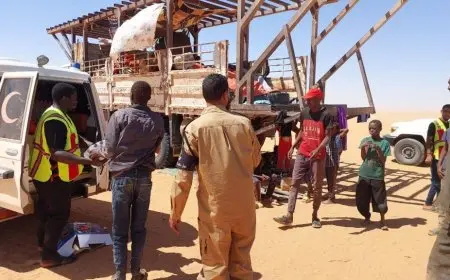 مجموعة إغاثة محلية: العثور على 5 مهاجرين في الصحراء الليبية