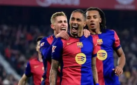 راشفورد ورافينيا في الهجوم.. تشكيل برشلونة لمواجهة ريال أوفيدو