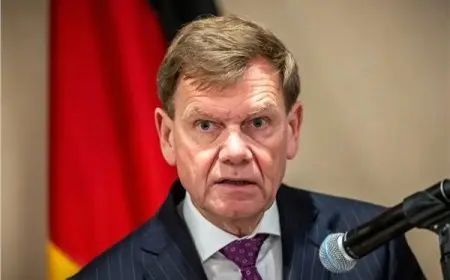 ألمانيا تعلن تأييد خطة السلام الأمريكية المقترحة لإنهاء الصراع في الشرق الأوسط