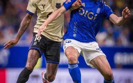 القادمون من الخلف.. برشلونة يتجاوز فخ ريال أوفييدو