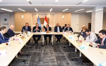 وزير الخارجية يلتقي قيادات اللجنة اليهودية الأمريكية ويؤكد: لا سلام دون دولة فلسطينية على حدود 1967