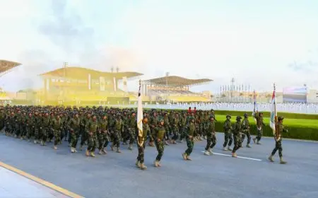 السيسي يتفقد الأكاديمية العسكرية بالقيادة الاستراتيجية في العاصمة الإدارية