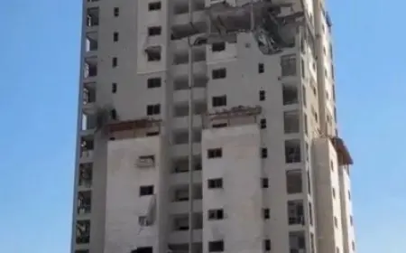 الاحتلال يدمر المجمع الإيطالي في غزة