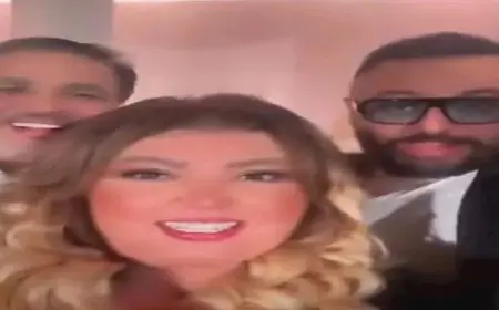 بوصلة رقص وغناء.. مها أحمد ومجدي كامل يحتفلان بزفاف نجل بيومي فؤاد