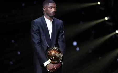 تقرير..ديمبيلي حسم سباق «الكرة الذهبية» بـ73 صوتاً من أصل 100