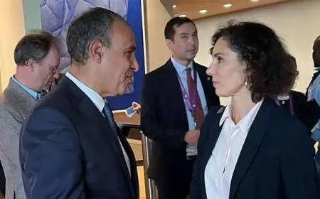 وزير الخارجية يلتقى مع المفوضة الأوروبية لإدارة الأزمات