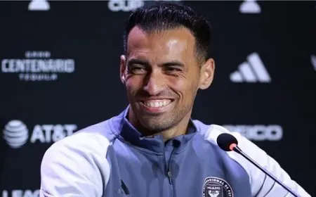 الكشف عن الوجهة القادمة لبوسكيتس بعد الاعتزال