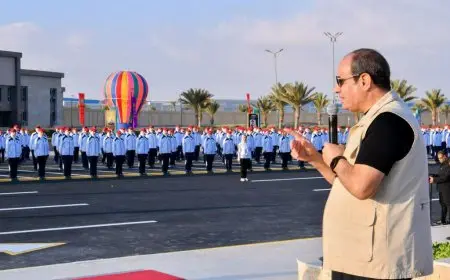 الرئيس السيسي: القوات المسلحة تنفذ أكثر من 30 تدريبا مشتركا مع دول أخرى سنويا