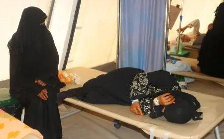 الصحة العالمية:201 وفاة بالكوليرا في اليمن و72 ألف إصابة منذ بداية العام