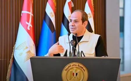 الرئيس السيسي: خسائر قناة السويس بلغت 9 مليارات دولار خلال عامين بسبب تطورات المنطقة