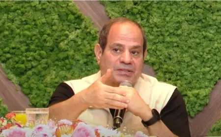 الرئيس السيسي: حصار غزة؟ أصلحنا معبر رفح 4 مرات بعد قصفه.. والقوات الإسرائيلية هي المتحكمة