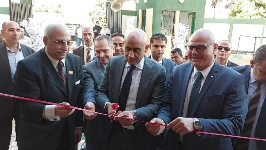وزير التعليم ومحافظ القليوبية يفتتحان مدرسة مرصفا ببنها
