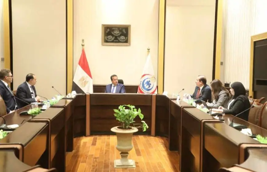 وزير الصحة يبحث مع بايوجينرك فارما تعزيز التعاون لتطوير صناعة الأدوية الحيوية