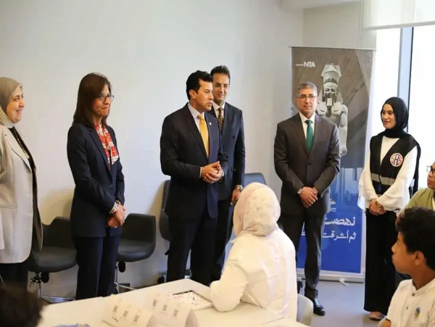 وزير الرياضة يتابع برامج إعداد النشء وتمكين الكوادر بالأكاديمية الوطنية للتدريب