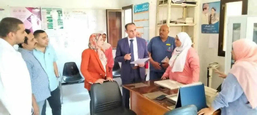 وكيل صحة بني سويف يتفقد وحدة إهناسيا الخضراء ويوجه بتعزيز جودة الخدمات الطبية