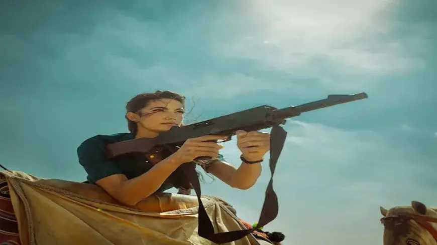 فوق الجمل.. تارا عماد تنشر صورًا من كواليس فيلم “درويش”