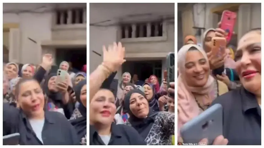 فيديو..بدرية طلبة ترقص مع جمهورها في الشارع: “ألف شكر يارب على حب الناس”