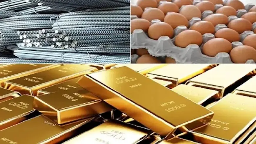 خريطة الأسعار اليوم: انخفاض اللحوم والبيضوالأسمنت والذهب يواصل الصعود
