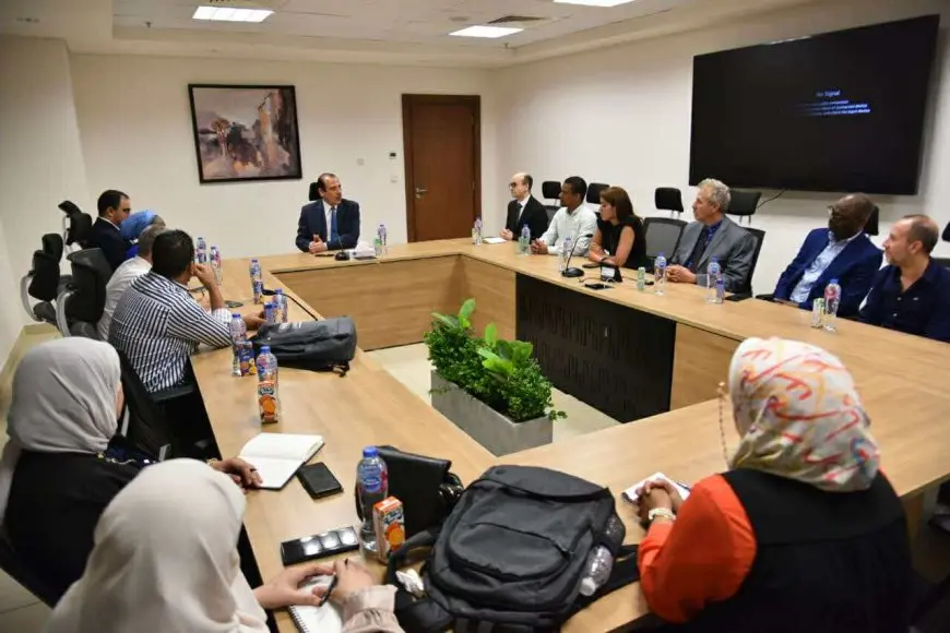 الصحة تستقبل وفد المركز الأفريقي لمكافحة الأمراض والوقاية منها