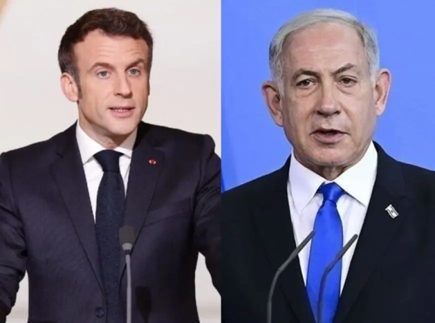 قناة كان العبرية: نتنياهو رفض استقبال ماكرون في إسرائيل