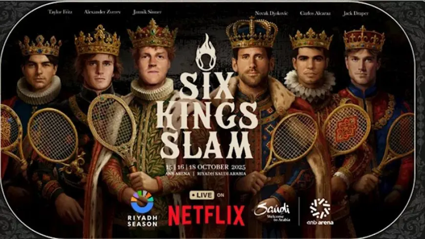 بث بطولة Six Kings Slam للتنس ضمن موسم الرياض حصريًا على “نتفليكس”