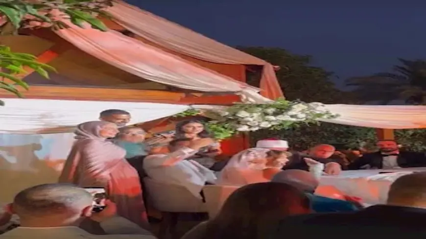 بالصور| هاجر السراج تحتفل بزواجها وسط الأهل والأصدقاء
