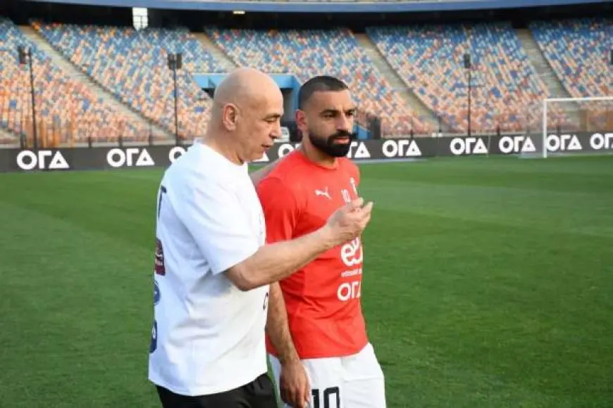 حسام حسن: أتمنى أن يتجاوز صلاح مليون هدف مع منتخب مصر
