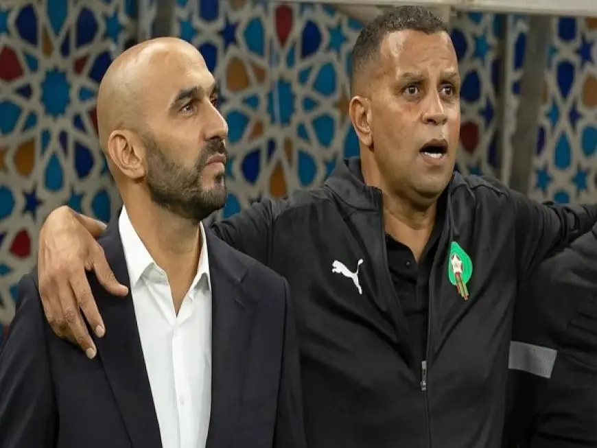 مساعد الركراكي: هدفنا التتويج بأمم أفريقيا