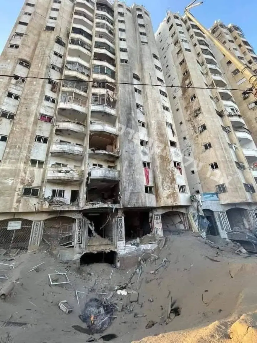 جيش الاحتلال يصدر إنذارا بإخلاء برج سكني في مدينة غزة