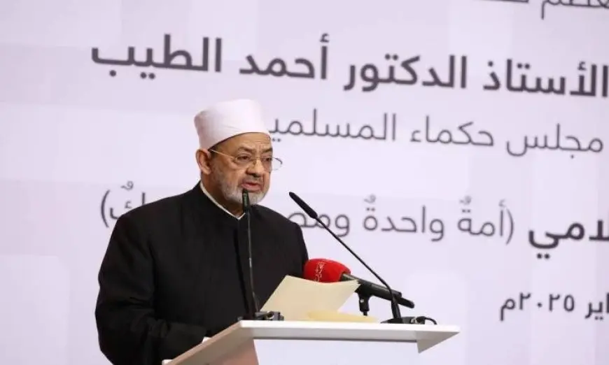 مجلس حكماء المسلمين: نتضامن مع مصر في رفض سياسات الاحتلال لتهجير الفلسطينيين