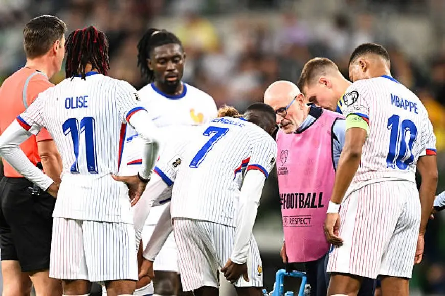 سان جيرمان يهاجم الجهاز الطبي لمنتخب فرنسا عد إصابة ديمبلي ودوي