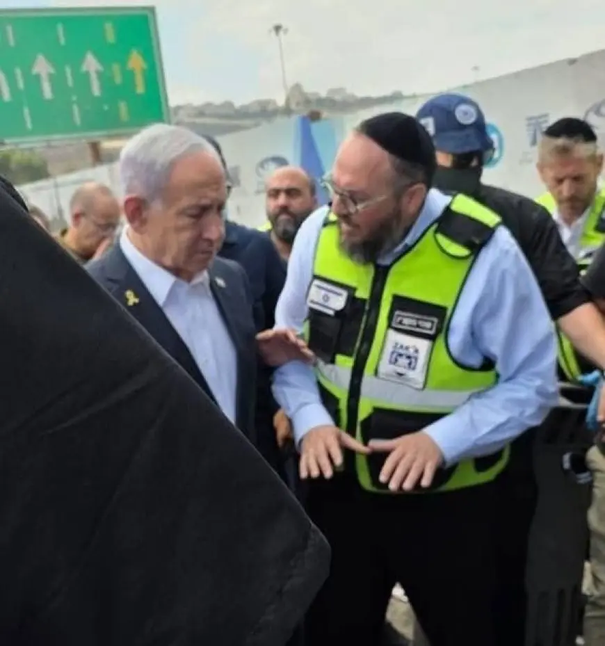 نتنياهو من موقع إطلاق النار في راموت: مثل هذه العمليات لا تقيد أيدينا