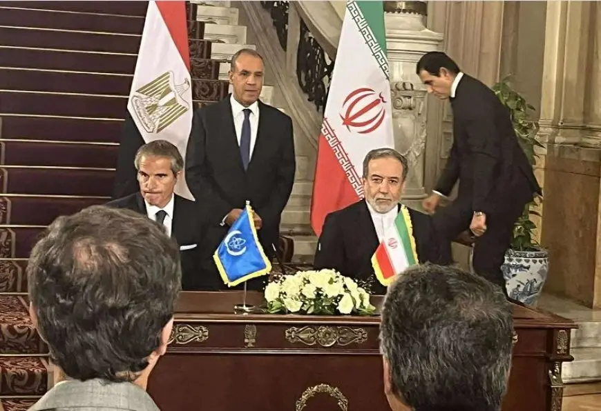 وزير الخارجية يعلن التوقيع على اتفاق إجراءات استئناف التعاون بين إيران والوكالة الدولية للطاقة الذرية