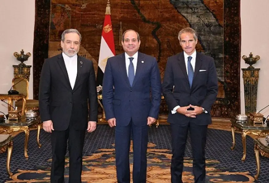السيسي يرعى بالقاهرة اتفاقًا بين إيران والوكالة الدولية للطاقة الذرية لاستئناف التعاون وخفض التصعيد