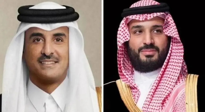ولي عهد السعودية يؤكد خلال اتصال مع أمير قطر وقوف المملكة التام مع الدوحة بعد هجوم إسرائيل على حماس