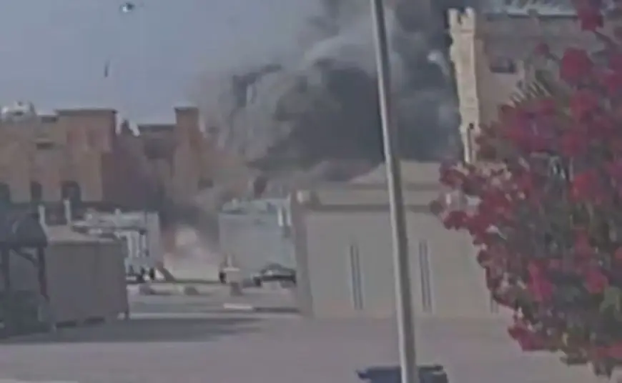 مشاهد جديدة.. كاميرات مراقبة منزلية توثق لحظة القصف الإسرائيلي لقادة حماس في قطر