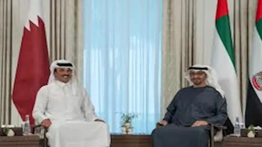 أمير قطر ورئيس الإمارات يبحثان تداعيات الهجوم الإسرائيلي على الدوحة