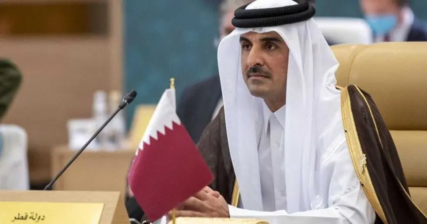 أمير قطر: سنتخذ الإجراءات اللازمة لحماية أمننها تجاه الهجوم الإسرائيلي السافر