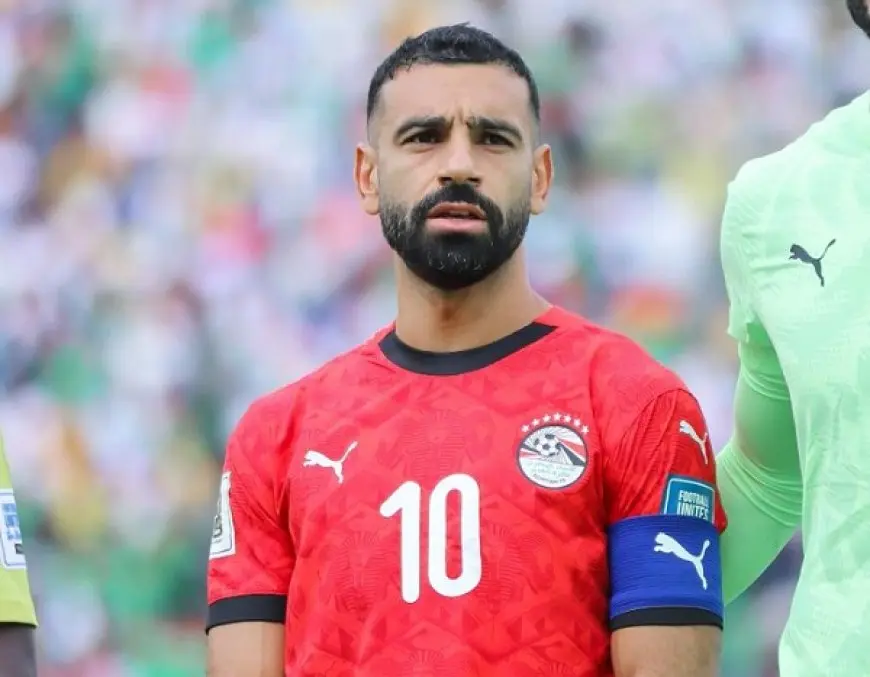 بقميص المنتخب.. صلاح يحتفل باقتراب حلم الصعود إلى كأس العالم