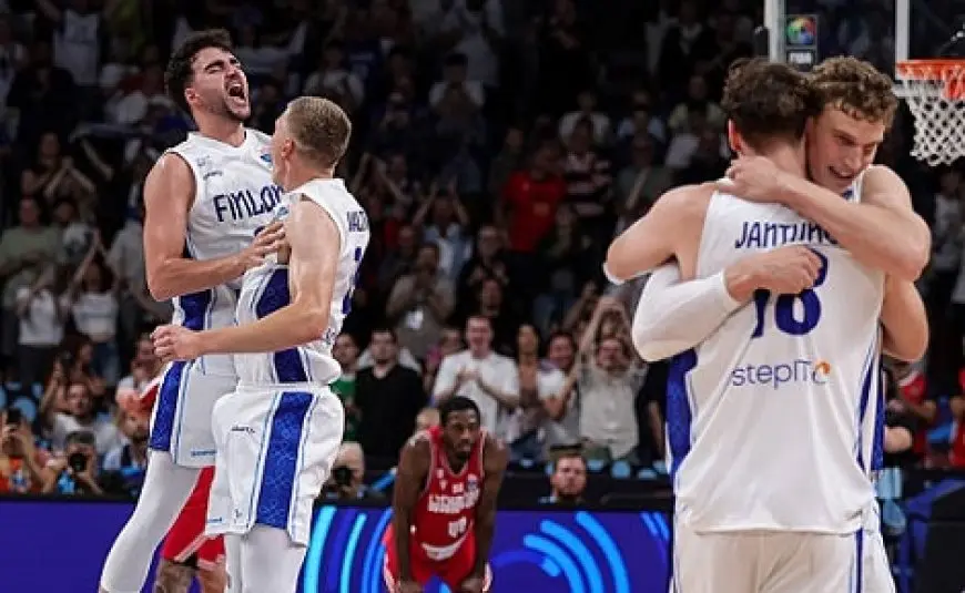 منتخب فنلندا يتأهل لقبل نهائي أمم أوروبا للسلة لأول مرة في تاريخه