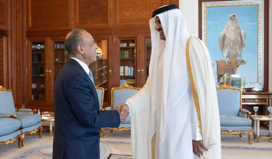 وزير الخارجية يسلم أمير قطر رسالة تضامن من الرئيس السيسي