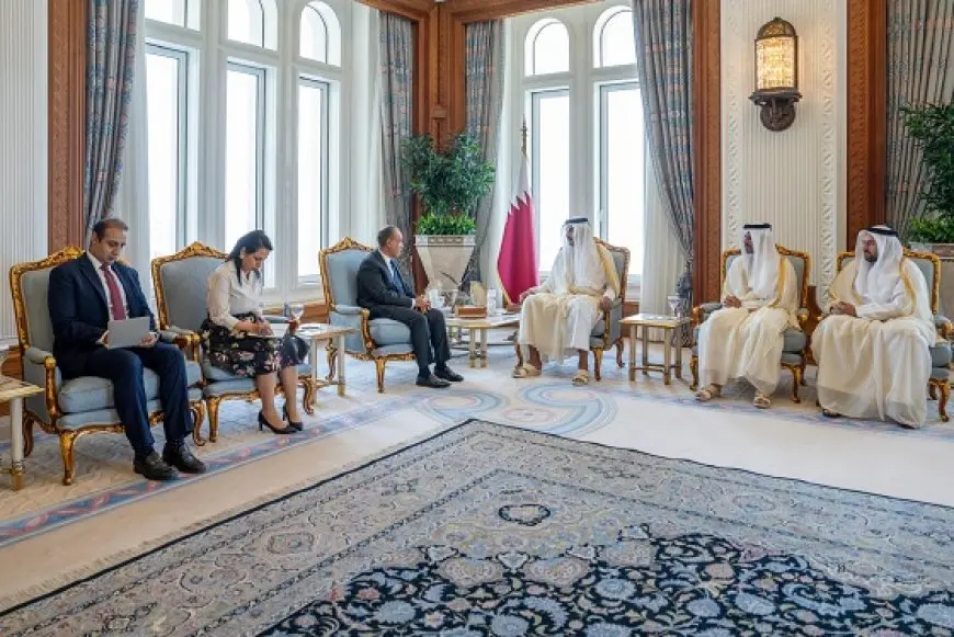وزير الخارجية خلال لقاء مع أمير قطر: العدوان الإسرائيلي الصارخ على الدوحة سابقة خطيرة